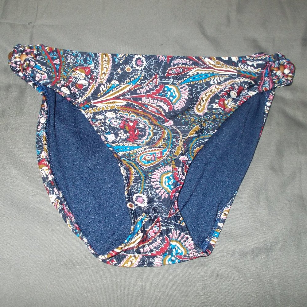Lucky Brand Bikini Bottoms Multi Color Size Large